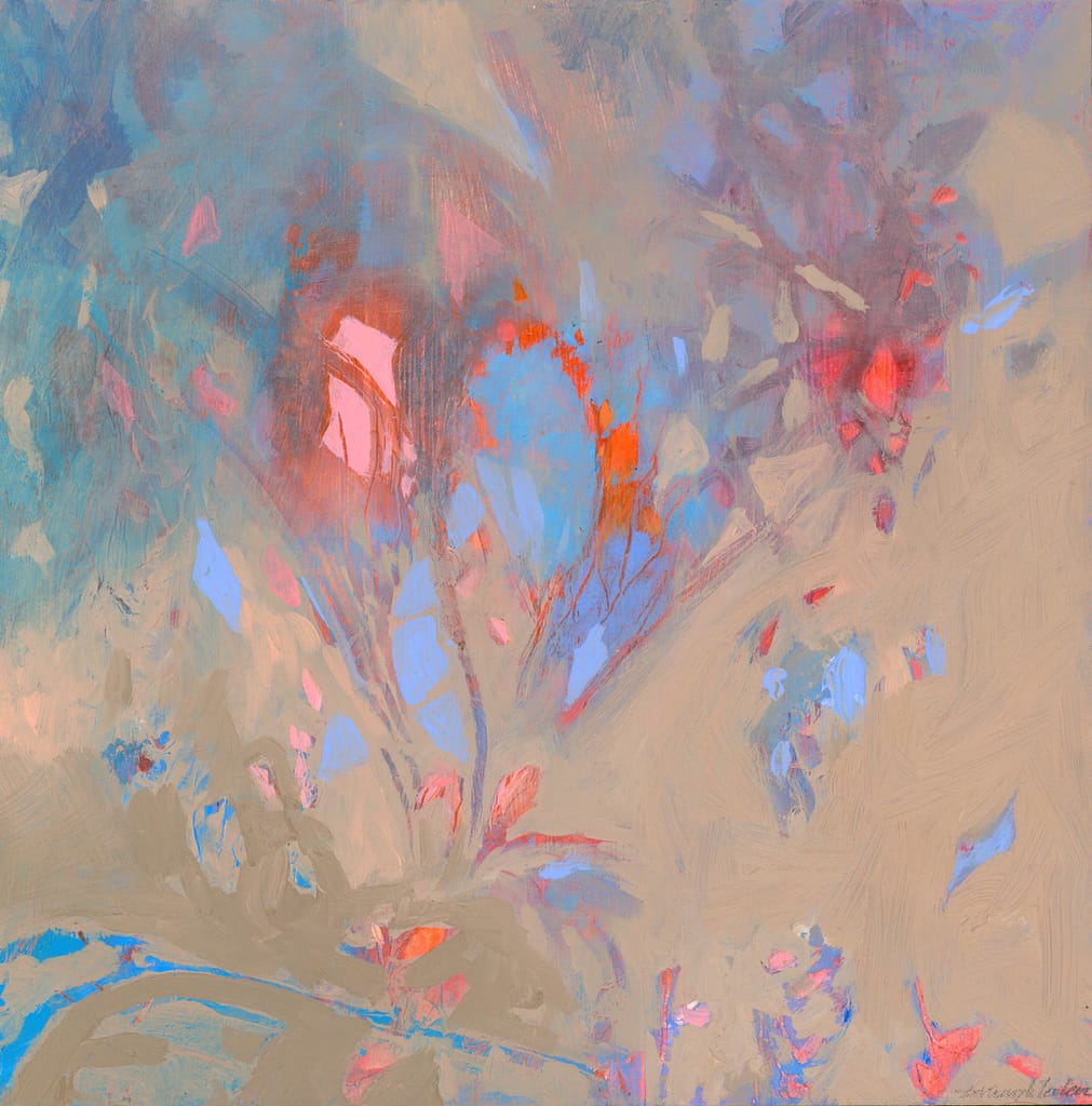 02 huile sur papier 25x25