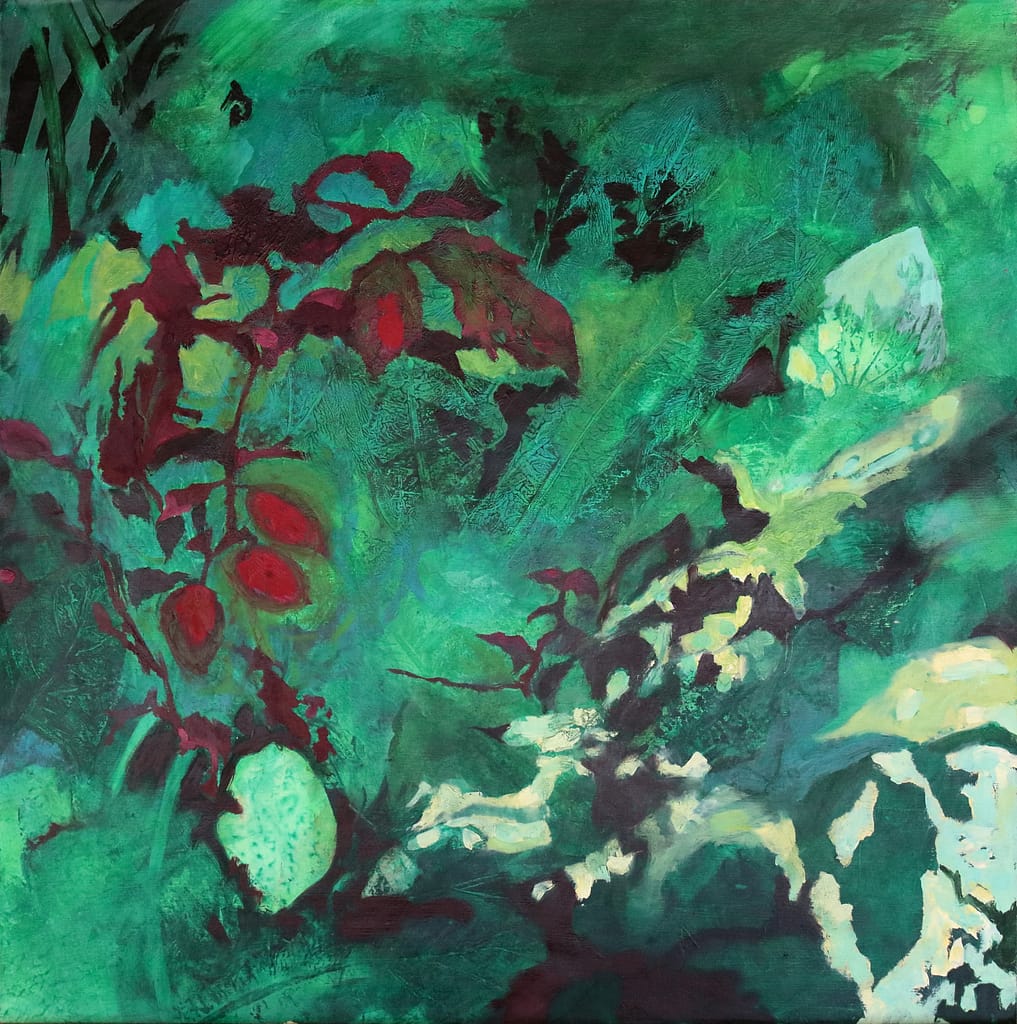 34 huile sur papier 50x50