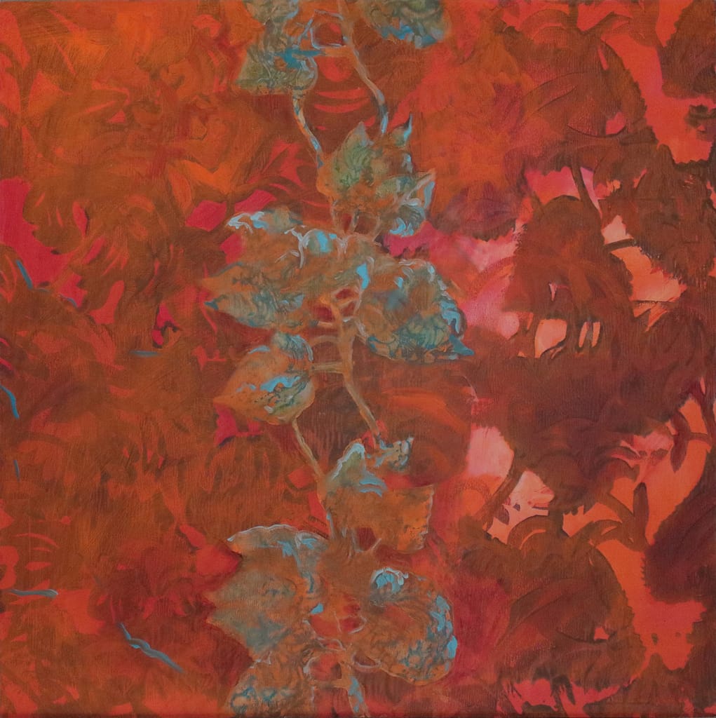 27 huile sur papier 50x50