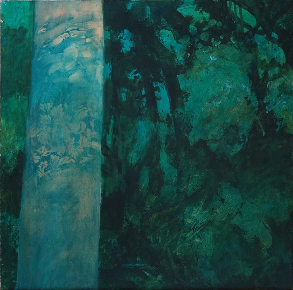 20 huile sur papier 50x50