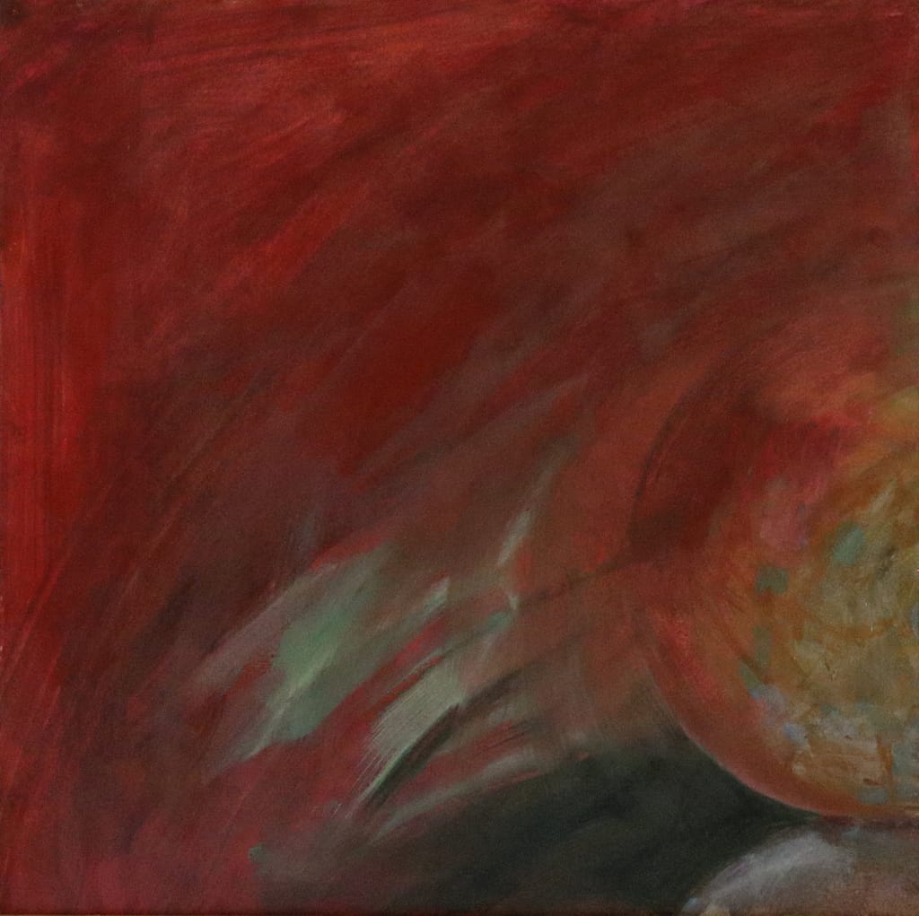 06 huile sur papier 25x25