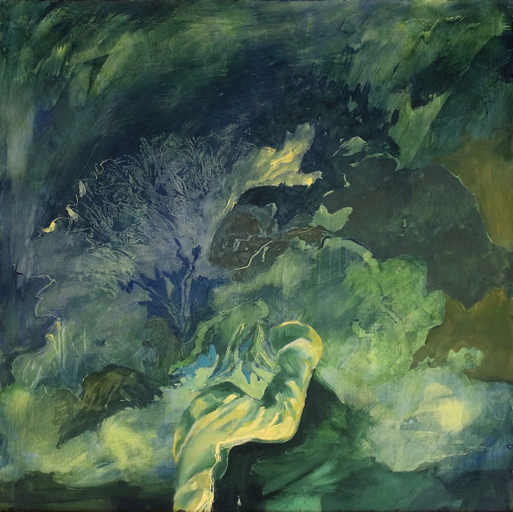 09 huile sur papier 50x50