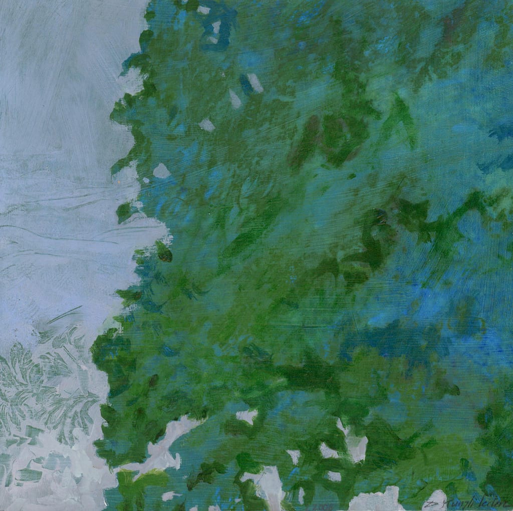 16 huile sur papier 25x25