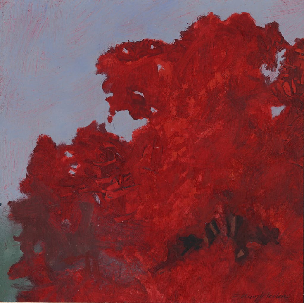 22 huile sur papier 25x25