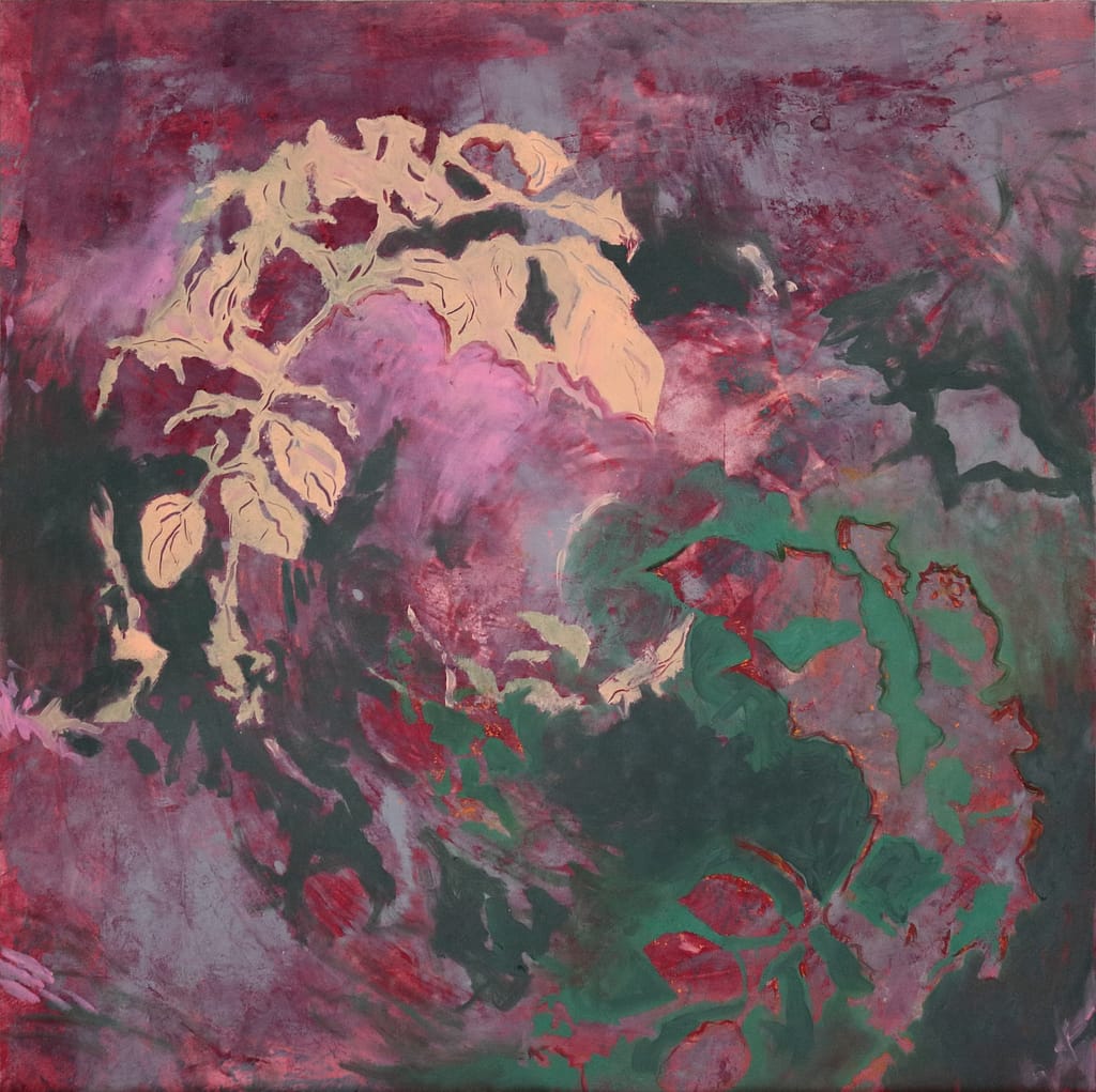 24 huile sur papier 50x50