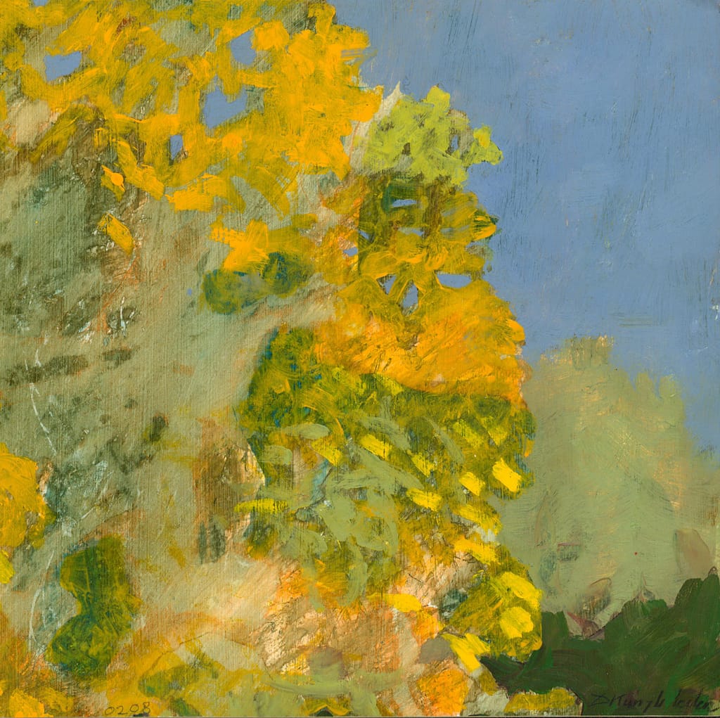 29 huile sur papier 25x25