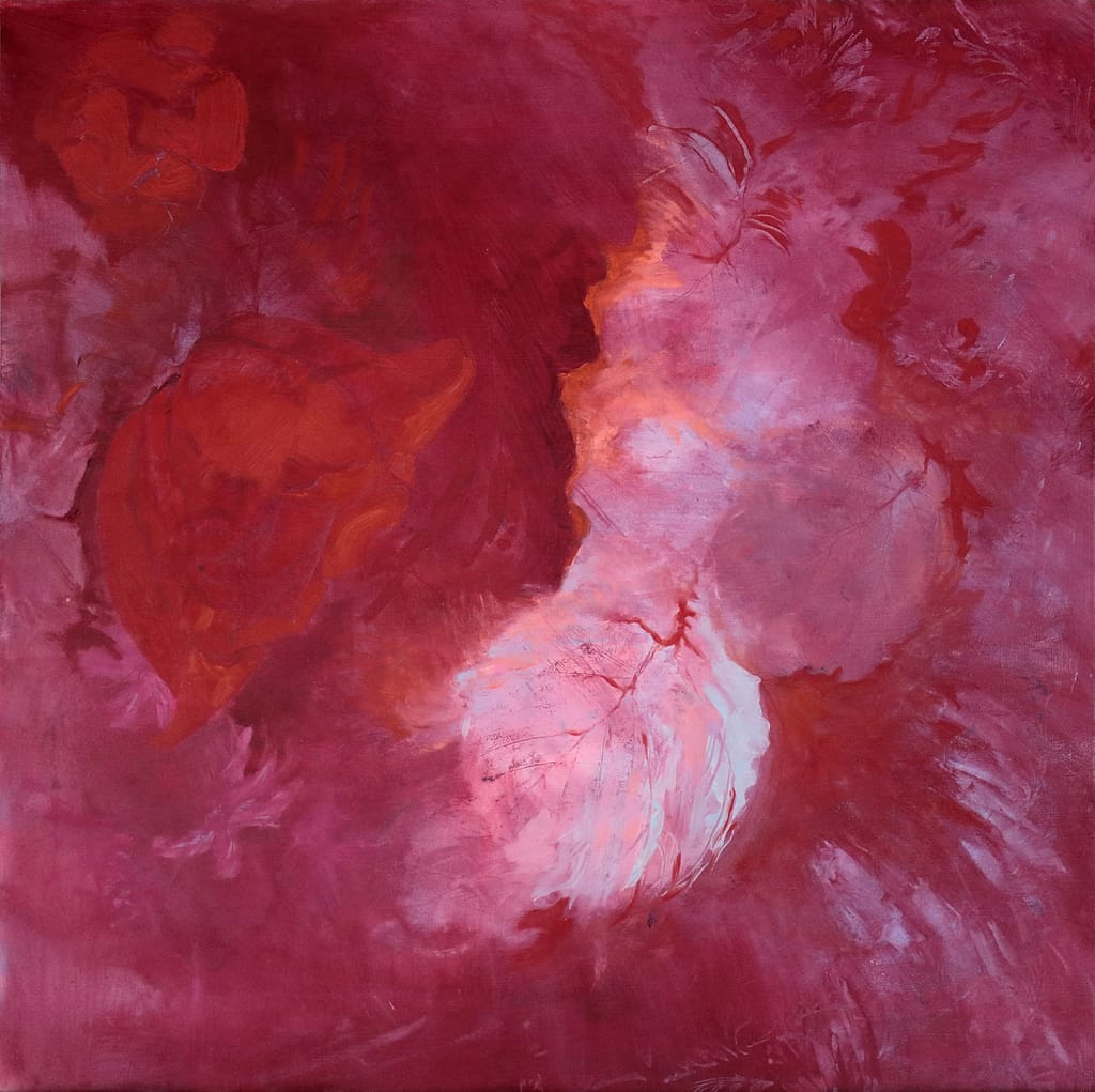 32 huile sur papier 50x50