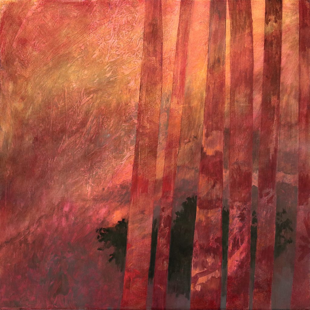 01 huile sur papier 50x50