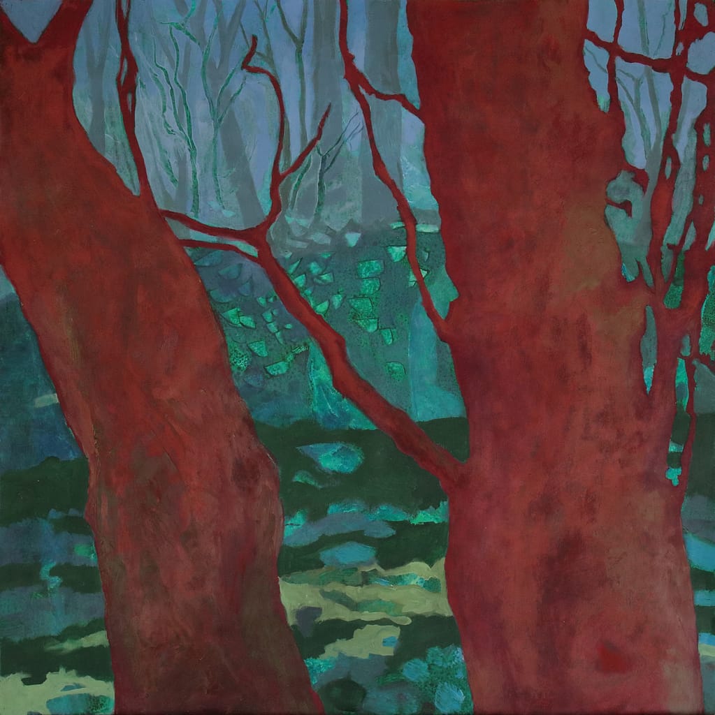 15 huile sur papier 50x50