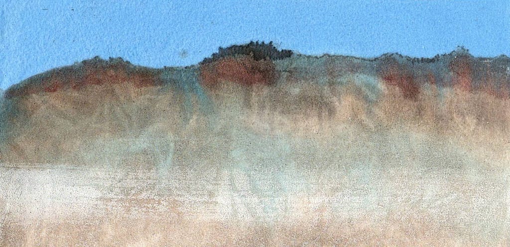 01 pastel:acrylique papier 16x8cm