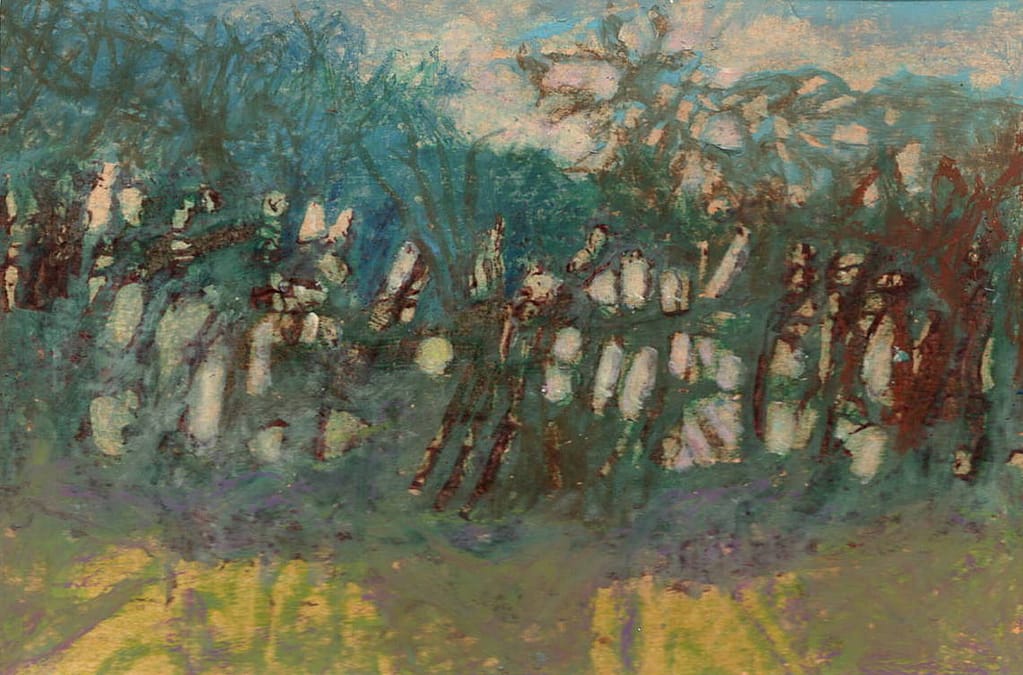 22 aquarelle-craies grasses 10x15cm