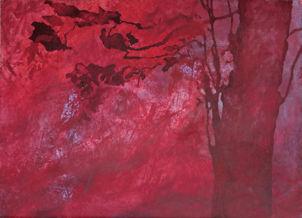 01 huile sur papier 50x70