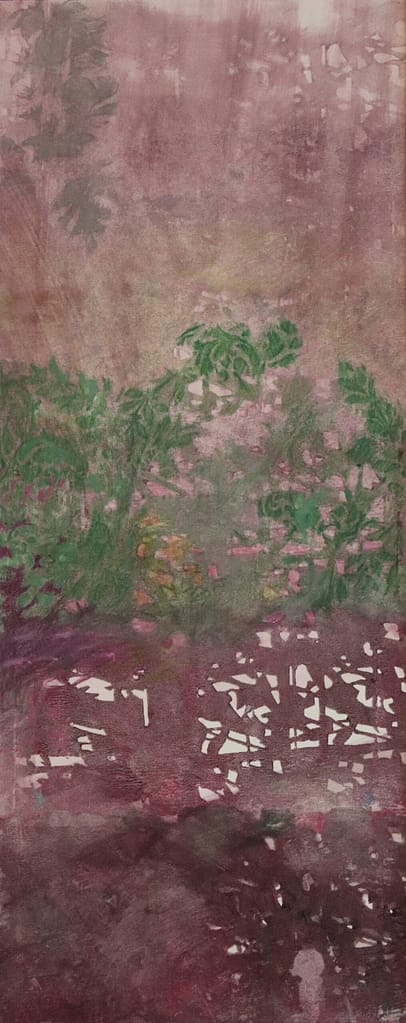 02 Dessin et acrylique sur papier 50x20cm