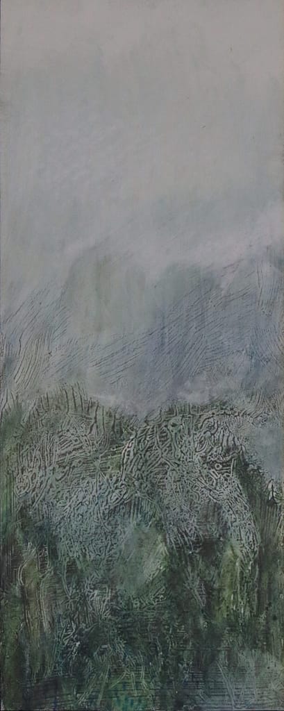 09 Dessin et acrylique sur papier 50x20cm