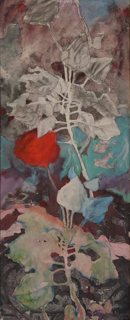 06 Dessin et acrylique sur papier 50x20cm