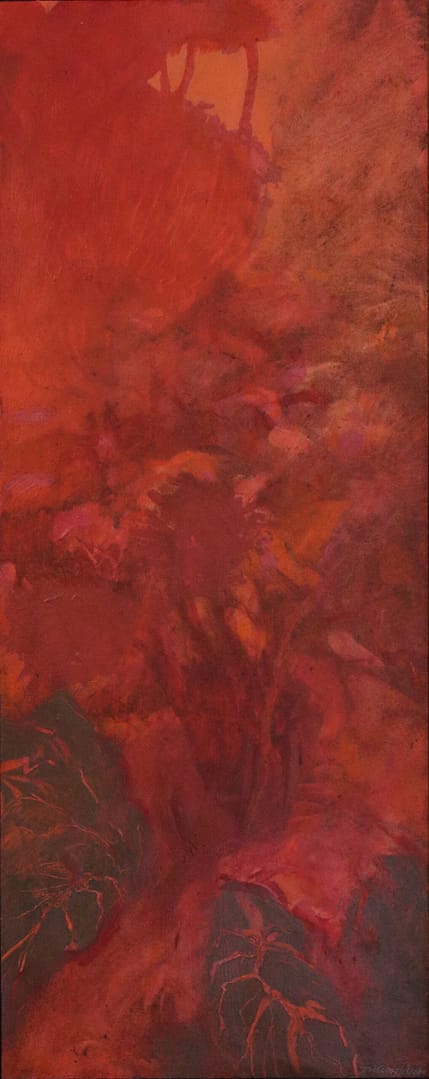 02 huile sur papier 50x20