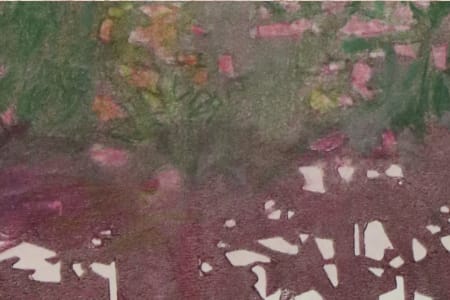 1 Dessins et acrylique sur papier 50x20cm