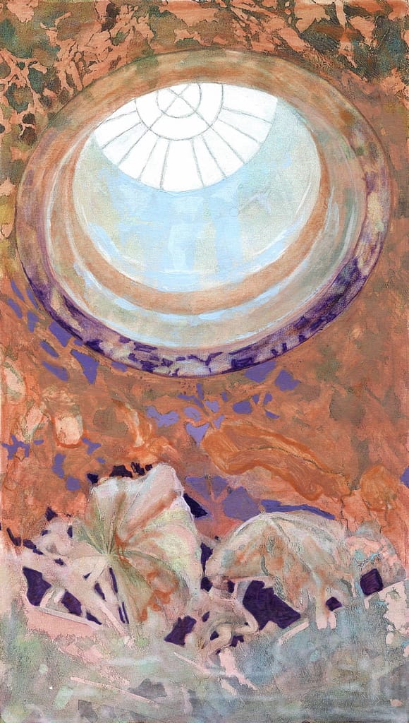 02 variations acrylique sur scan 15,5x27cm