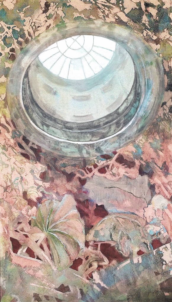 04 variations acrylique sur scan 15,5x27cm