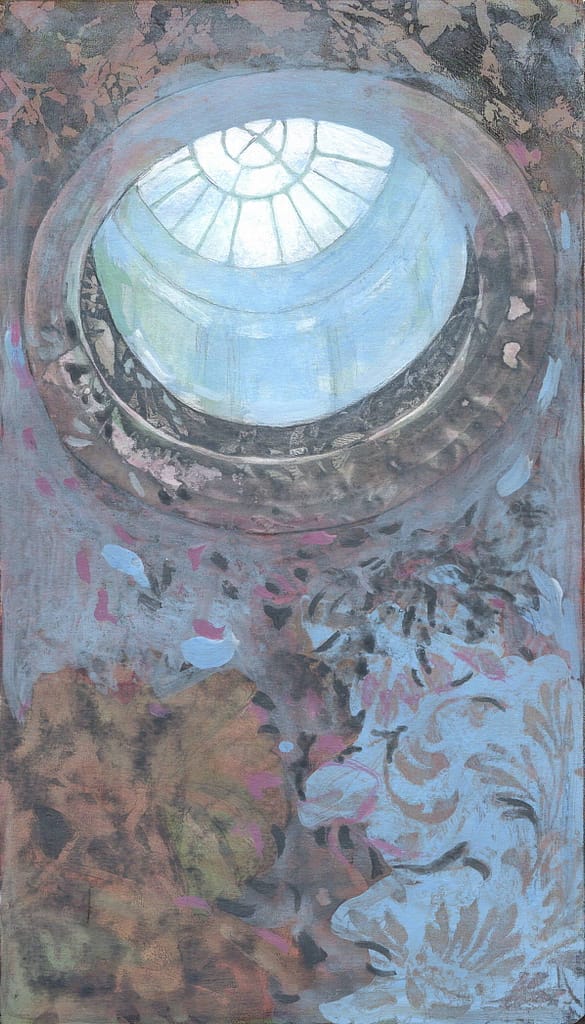 03 variations acrylique sur scan 15,5x27cm