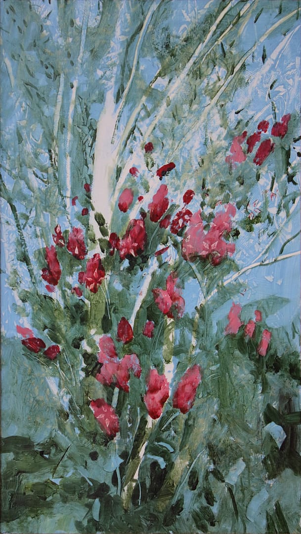 08 huile sur papier 50x28