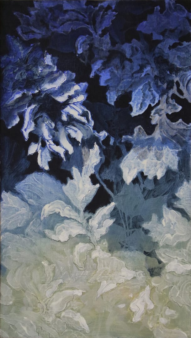 14 huile sur papier 50x28