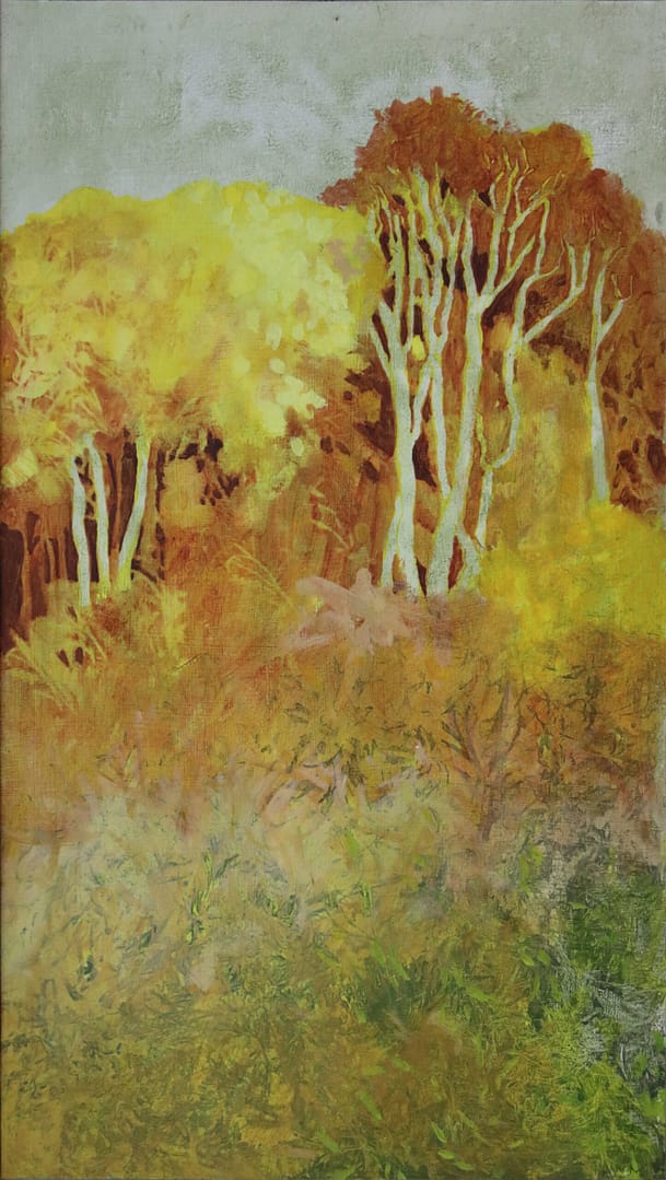 15 huile sur papier 50x28