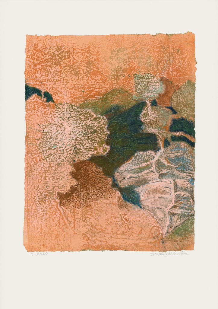 06 pastels-acrylique sur papier maison 24x30,5cm