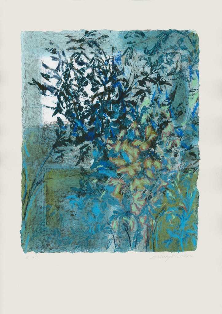 17 pastels-acrylique sur papier maison 24x30,5cm