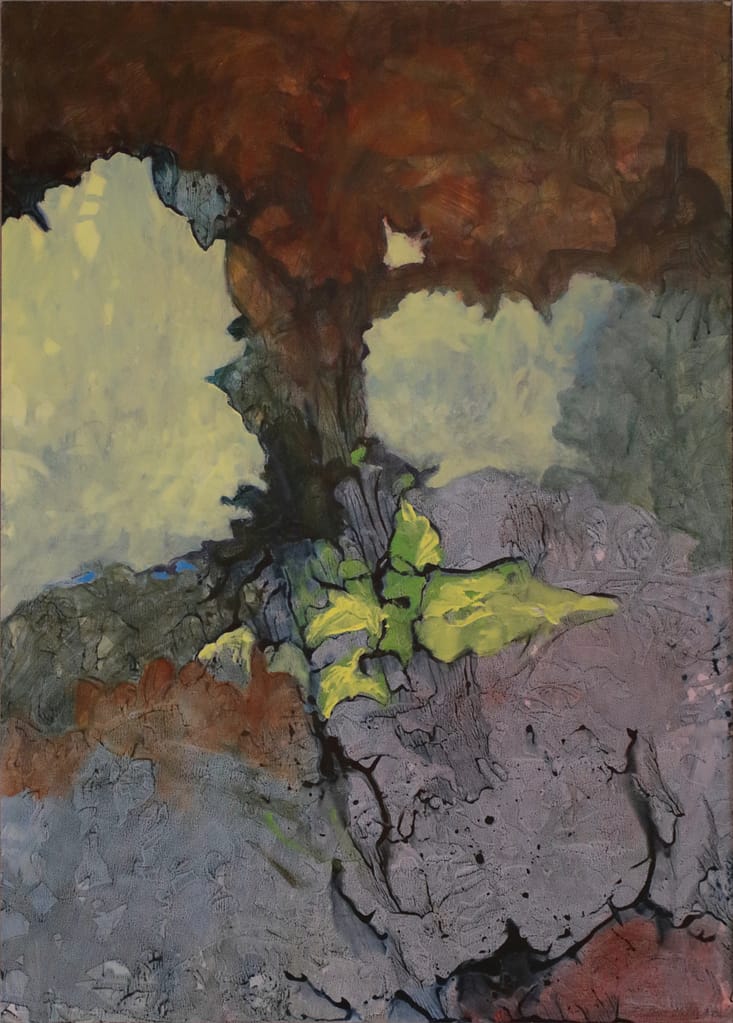 03 huile sur plaque artiem 50x70