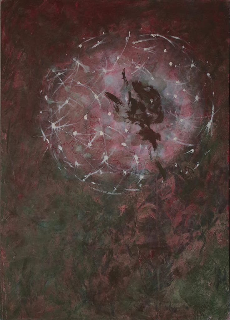 01 huile sur plaque artiem 50x70