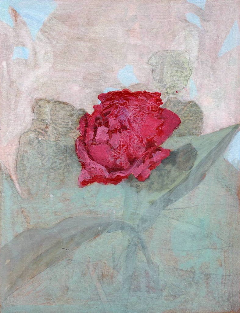 07 acrylique crayons de couleurs 12,5x16cm