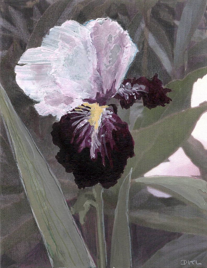 08 acrylique crayons de couleurs 12,5x16cm