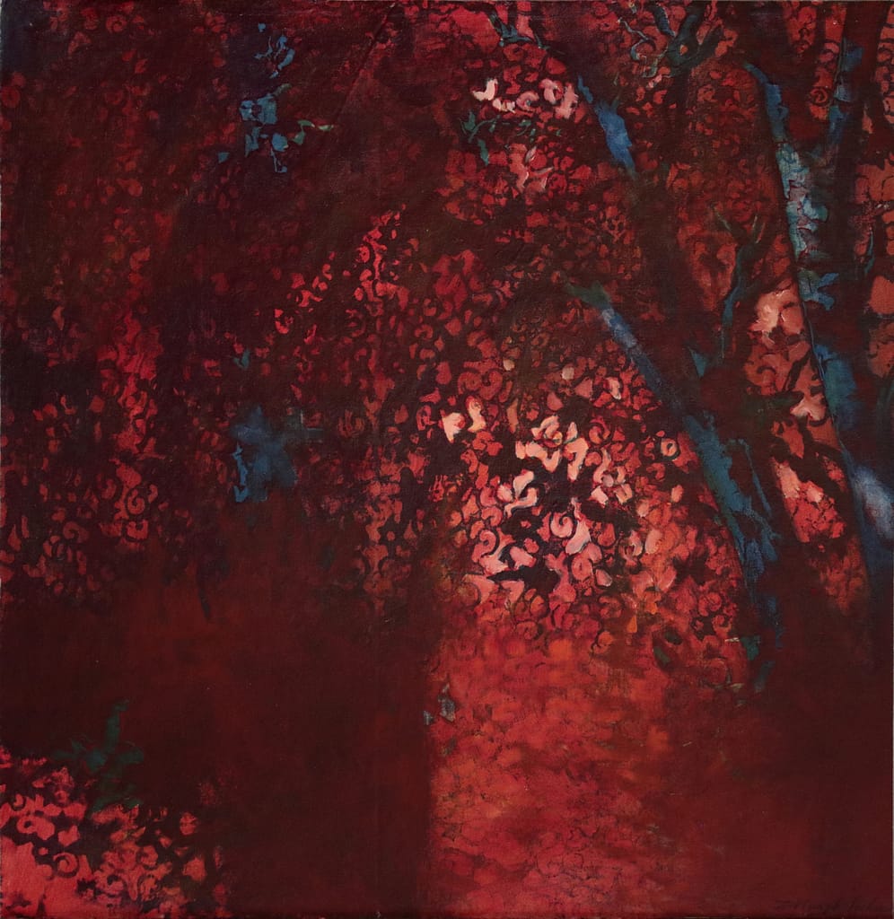 19 huile sur papier 50x50